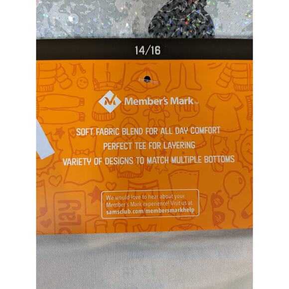 Members Mark Girls Favorite Shirt Set Size 14/16 Winter Polar Bears 2 Piece XL - Picture 8 of 12